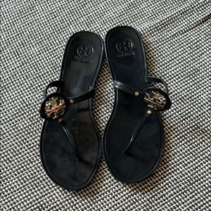 Tory Burch miller jelly flip flops